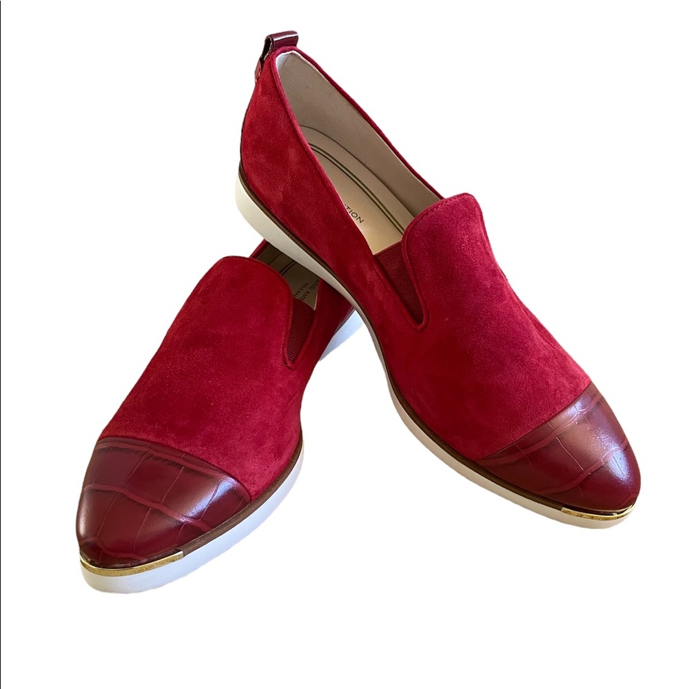 Cole Haan Red Slip-On Sneakers